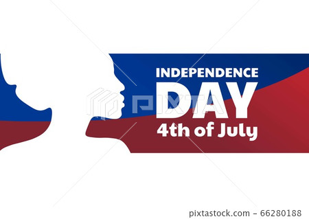 Independence Day in United States of America, USA. 4th of July. Holiday concept. Template for Independence Day in United States of America, USA. 4th of July. Holiday concept. Template for 66280188