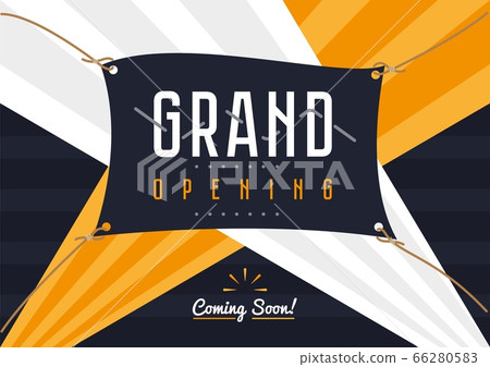 Grand opening celebration ceremony banner Grand opening celebration ceremony banner 66280583