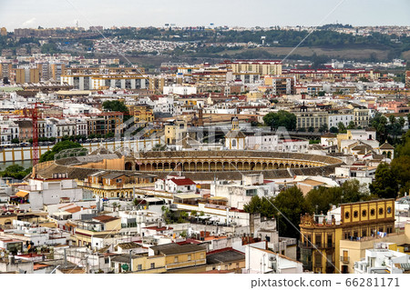Beautiful Seville city centre and its landmarks, Beautiful Seville city centre and its landmarks, 66281171