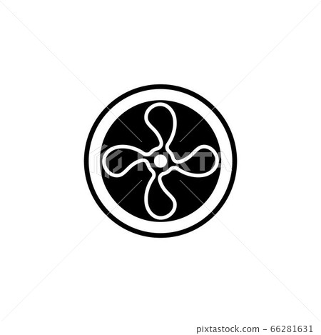 Fan icon vector illustration Fan icon vector illustration 66281631
