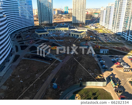 View of the new beautiful residential complex View of the new beautiful residential complex 66282334