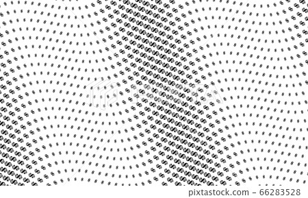 finance background with dollar sign in wave 66283528