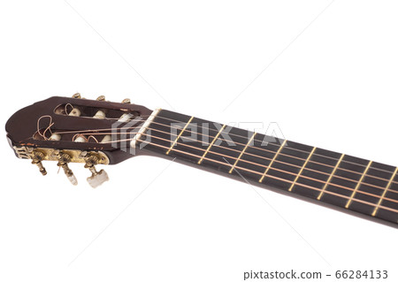 Detail of classic guitar Detail of classic guitar 66284133