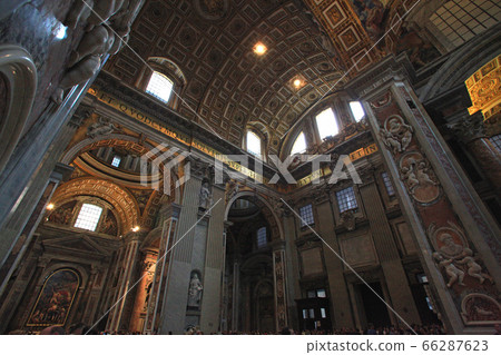 Inside of St. Peter's Basilica Inside of St. Peter's Basilica 66287623