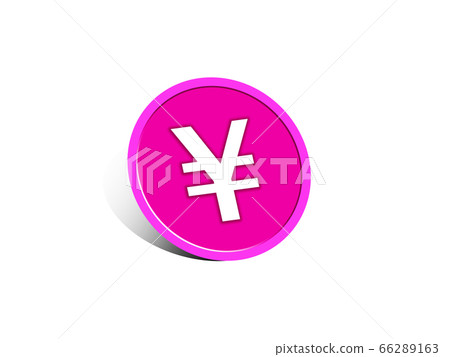 日元硬幣的插圖 66289163