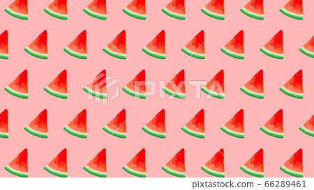Watermelon pattern background pink 66289461