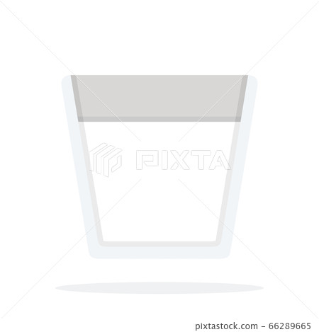 Milk for coffee drinks vector icon flat isolated 66289665