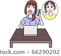 遠程辦公中的會議 66290202