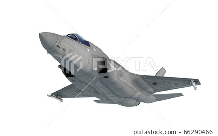 F 35 , american military fighter plane.Jet plane. isolate on white. 3d rendering F 35 , american military fighter plane.Jet plane. isolate on white. 3d rendering 66290466