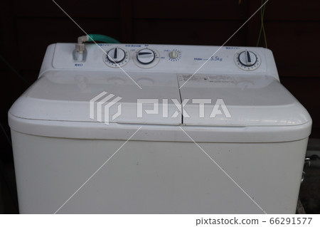 洗衣機雙層洗衣機白色家電洗衣房 66291577