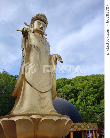 風景，風景名勝，佛，金佛，佛，金閣，信原裡伏都教寺廟，佛節，佛教形象，石塔，燈籠 66293707