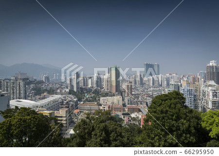 urban skyline view with tower blocks in central urban skyline view with tower blocks in central 66295950