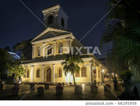 our lady of carmo  landmark church in taipa macau 66295956