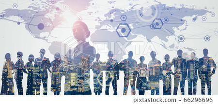 Leadership teamwork Leadership teamwork 66296696