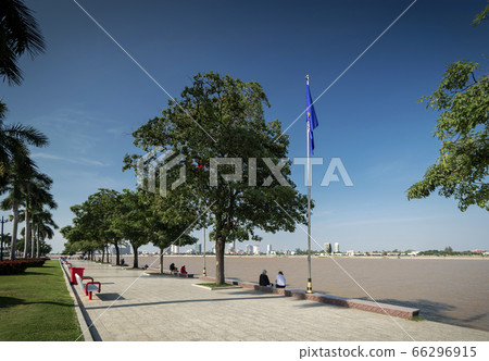 sisowath quay public riverside park in downtown sisowath quay public riverside park in downtown 66296915