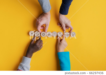 Conceptual image of adoption 66297436