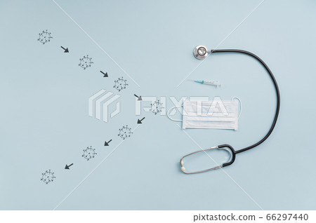 Covid 19 prevention and protection conceptual 66297440
