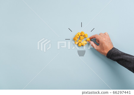 Conceptual image of idea and creativity Conceptual image of idea and creativity 66297441