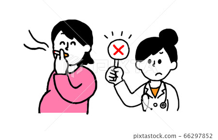Pregnant women who smoke and obstetrics and gynecology female doctors who produce NG (simple) 66297852