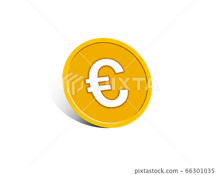 Illustration of euro coin - Stock Illustration [66301035] - PIXTA