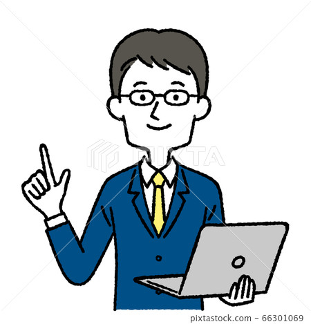 解釋與個人計算機的商人 解釋與個人計算機的商人 66301069