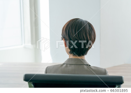 Crossroads Business Woman Back View 66301895