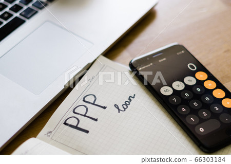 PPP Loans, paycheck protection program. Small business help during covid-19 66303184