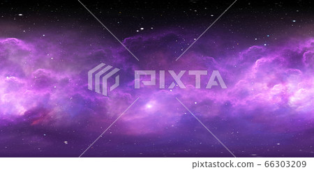 360 degree space background with nebula and stars 360 degree space background with nebula and stars 66303209