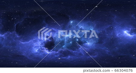 360 degree space background with nebula and stars 360 degree space background with nebula and stars 66304076