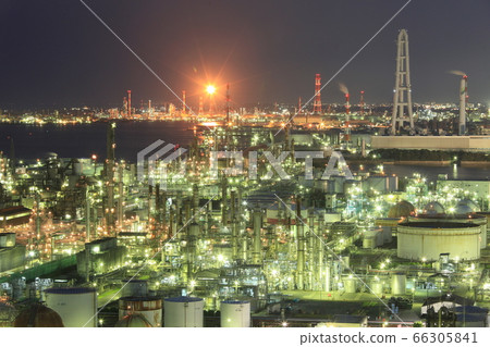 工廠夜景1 工廠夜景1 66305841