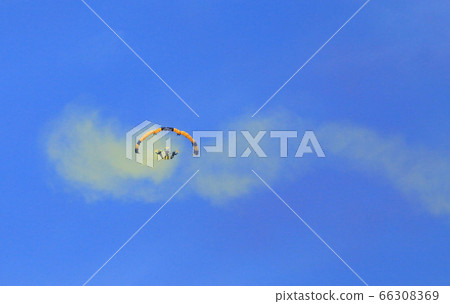 Black eagle,parachute,blue sky,soldier,landscape Black eagle,parachute,blue sky,soldier,landscape 66308369