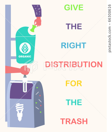 Give Right Distribution for Trash, Recycling Give Right Distribution for Trash, Recycling 66308616