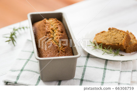 Handmade cake in a mold Handmade cake in a mold 66308759