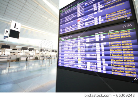 Haneda Airport Terminal 3 for emergency declaration 66309248