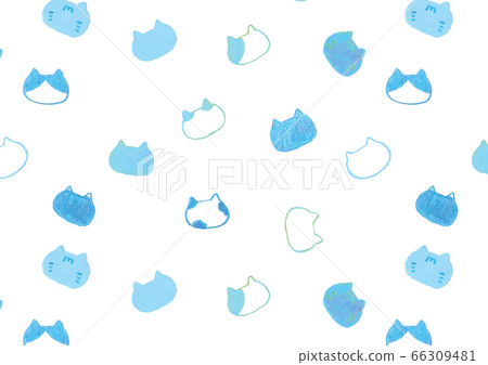 Cat pattern background 66309481