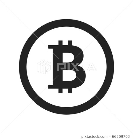 Bitcoin icon sign payment symbol. Cryptocurrency btc logo. Bitcoin icon sign payment symbol. Cryptocurrency btc logo. 66309703