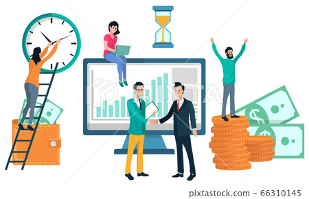 Wallet with Money, Partners Meeting Infochart 66310145