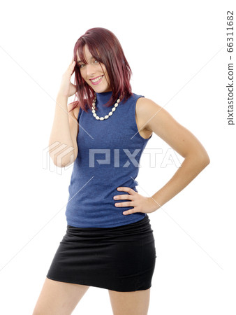 beautiful woman with red hairs beautiful woman with red hairs 66311682