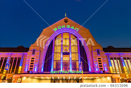 Main railway station of Kiev, Ukraine 66311696