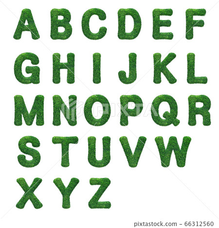綠草字母表 綠草字母表 66312560