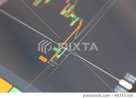 Closeup graph of Binary option for trading Closeup graph of Binary option for trading 66313108