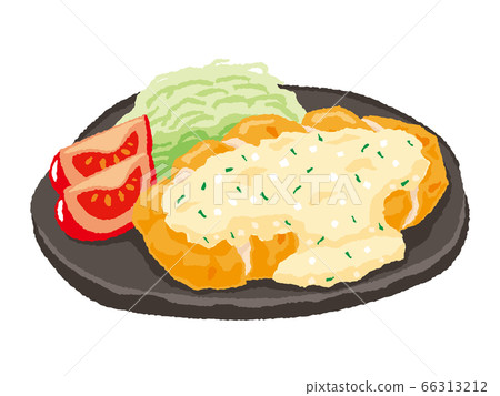 Chicken nanban illustration 66313212