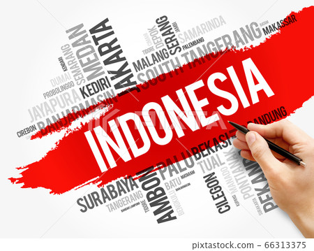 List of cities and towns in Indonesia, word cloud List of cities and towns in Indonesia, word cloud 66313375