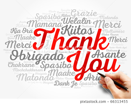 Thank You Word Cloud background, all languages Thank You Word Cloud background, all languages 66313455
