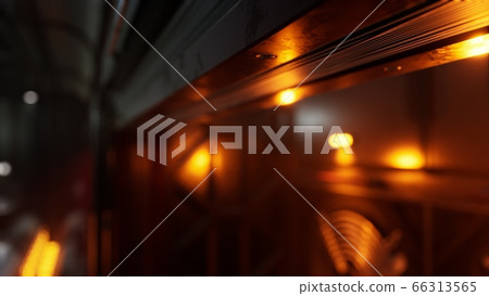 futuristic dark Data center with metal and lights futuristic dark Data center with metal and lights 66313565
