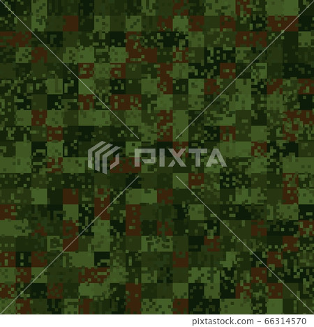 Texture military camouflage seamless pattern. Abstract army vector illustration 66314570