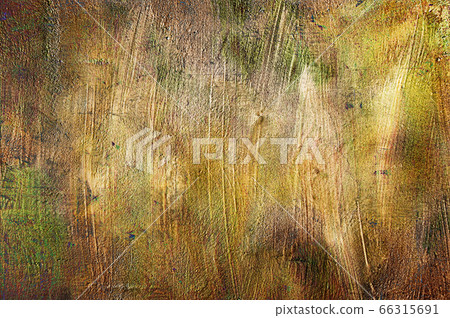 Beautiful abstract grunge decorative stucco wall background. Art stylized texture banner. Vintage plaster texture. Rough strokes. Colorful. 66315691