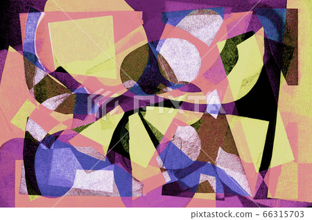 Contemporary art abstract pattern mood board.... - Stock Illustration ...
