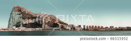 Panoramic view of Gibraltar Panoramic view of Gibraltar 66315932
