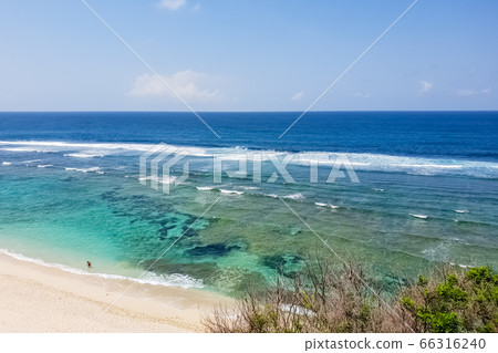 View on Melasti beach on Bali, Indonesia 66316240